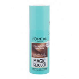 L´Oréal Paris Magic Retouch Instant Root Concealer Spray Farba do włosów 75ml Mahagony Brown
