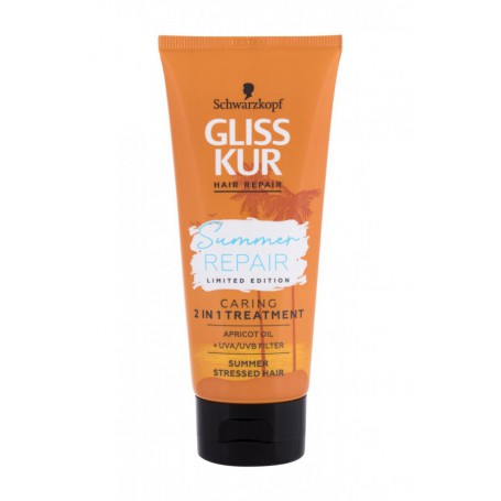 Schwarzkopf Gliss Kur Summer Repair Caring 2in1 Treatment Maska do włosów 100ml