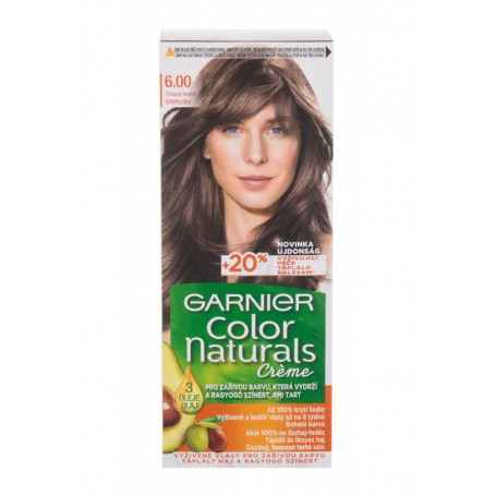 Garnier Color Naturals Créme Farba do włosów 40ml 6,00 Natural Medium Blonde