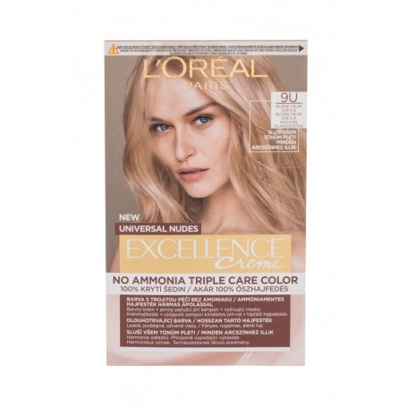 L´Oréal Paris Excellence Creme Triple Protection Farba do włosów 48ml 9U Very Light Blond