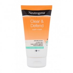 Neutrogena Clear & Defend Wash-Mask Maseczka do twarzy 150ml