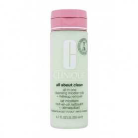 Clinique All About Clean Cleansing Micellar Milk   Makeup Remover Combination Oily To Oily Mleczko do demakijażu 200ml