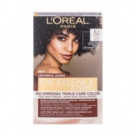 L'Oréal Paris Excellence Creme Triple Protection No Ammonia Farba do włosów 48ml 1U Black