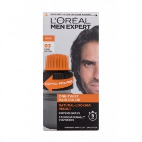 L'Oréal Paris Men Expert One-Twist Hair Color Farba do włosów 50ml 03 Dark Brown