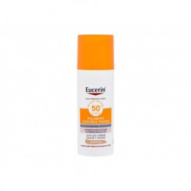 Eucerin Sun Protection Pigment Control Tinted Gel-Cream SPF50  Preparat do opalania twarzy 50ml Medium