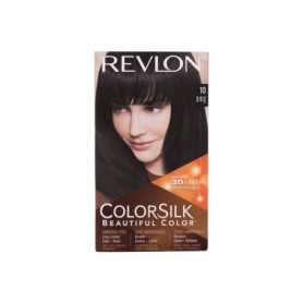 Revlon Colorsilk Beautiful Color Farba do włosów 59,1ml 10 Black zestaw upominkowy