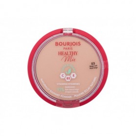 BOURJOIS Paris Healthy Mix Clean & Vegan Naturally Radiant Powder Puder 10g 03 Rose Beige