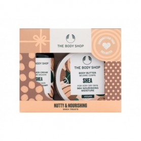The Body Shop Shea Nutty & Nourishing Krem pod prysznic 60ml zestaw upominkowy