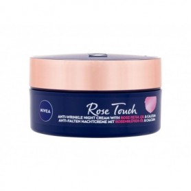 Nivea Rose Touch Anti-Wrinkle Night Cream Krem na noc 50ml