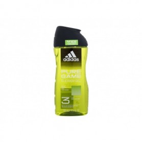 Adidas Pure Game Shower Gel 3-In-1 New Cleaner Formula Żel pod prysznic 250ml
