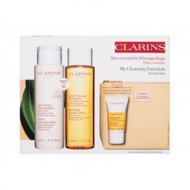 Clarins My Cleansing Essentials Normal Skin Mleczko do demakijażu 200ml zestaw upominkowy