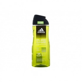 Adidas Pure Game Shower Gel 3-In-1 New Cleaner Formula Żel pod prysznic 400ml