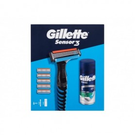 Gillette Sensor3 Sensitive Maszynka do golenia 1szt zestaw upominkowy