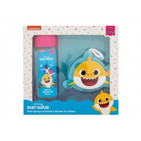 Pinkfong Baby Shark Bath Set Żel pod prysznic 250ml zestaw upominkowy