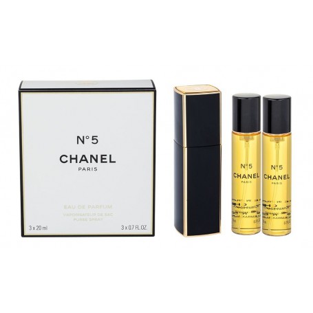 Chanel No.5 3x 20 ml Woda perfumowana 20ml
