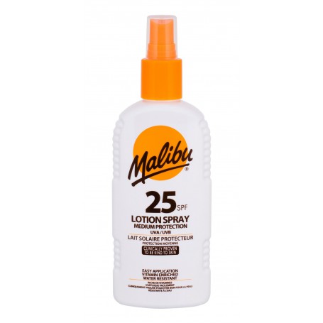 Malibu Lotion Spray SPF25 Preparat do opalania ciała 200ml