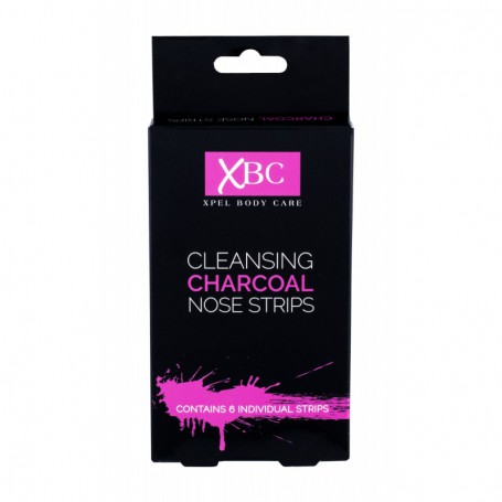 Xpel Body Care Cleansing Charcoal Nose Strips Maseczka do twarzy 6szt