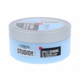 L´Oréal Paris Studio Line Style Rework Out Of Bed Fibre Cream Żel do włosów 150ml