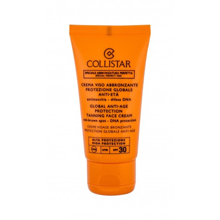Collistar Special Perfect Tan Protection Tanning Face Cream SPF30 Preparat samoopalający do twarzy 50ml