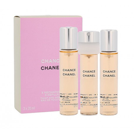 Chanel Chance Woda toaletowa 3x20ml