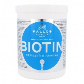 Kallos Cosmetics Biotin Maska do włosów 1000ml