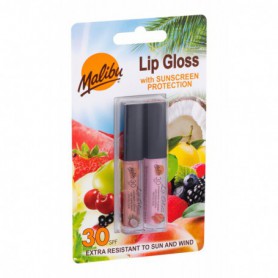Malibu Lip Gloss SPF30 Błyszczyk do ust 1,5ml zestaw upominkowy
