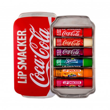 Lip Smacker Coca-Cola Lip Balm Kit Balsam do ust 4g zestaw upominkowy