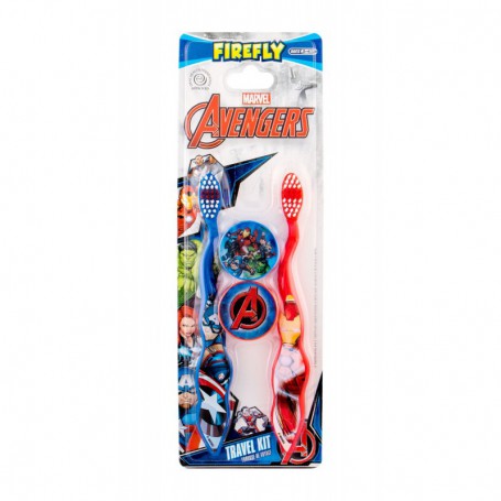 Marvel Avengers Toothbrush Szczoteczka do zębów 1szt zestaw upominkowy