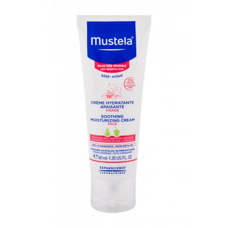 Mustela Bébé Soothing Moisturizing Face Cream Krem do twarzy na dzień 40ml