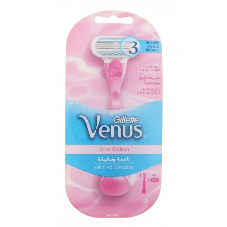 Gillette Venus Close & Clean Maszynka do golenia 1szt