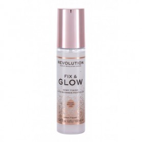 Makeup Revolution London Fix & Glow Dewy Finish Utrwalacz makijażu 100ml